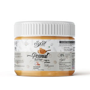 COCONUT PEANUT BUTTER | High Protein | Low Sugar