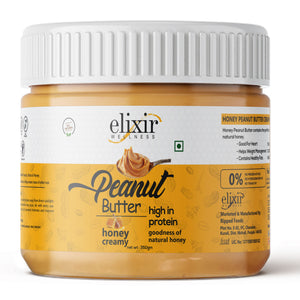 HONEY PEANUT BUTTER - Natural Honey - High Protein